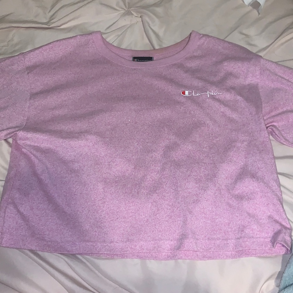 Champion crop top tee